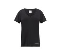 Champion Legacy C-Tech W (117483) - Poly-Tencel Jersey SS Crewneck T-Shirt, Negro (NBK), S C-Tech Mujer FW24, Negro (Nbk), S