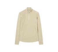 Champion Legacy - Camiseta de Forro Polar con Media Cremallera para Mujer, Talla M, Color Beige, Beige, M