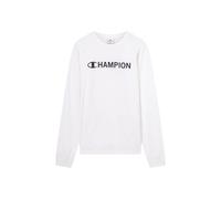 Champion Legacy - Camiseta de Manga Larga para Hombre, Talla L, Color Blanco, Blanco, L