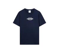 Champion Legacy - Camiseta gráfica de Cuello Redondo para Hombre, Talla S, Color Azul, Azul, S