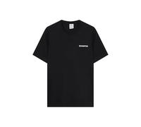 Champion Legacy - Camiseta gráfica de Cuello Redondo para Hombre, Talla S, Color Negro, Negro, S