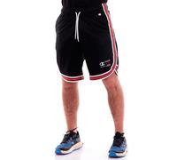 Champion Legacy Division 1 Soft Mesh Bermuda Pantalones, Negro, M Hombre