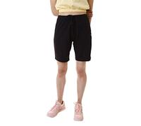 Champion Legacy Easywear 2.0 Pro-Jersey Bermuda Pantalones Cortos, Negro, L para Mujer