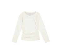 Champion Legacy Emotional Dance G (405021) - Camiseta de manga larga con cuello redondo de algodón suave 1x1 Rib (190 g), Marshmallow (STR), 7-8 años (S) Niñas FW24