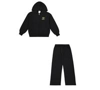 Champion Legacy Emotional Dance G (405045) - Chándal con capucha de forro polar Powerblend compacto, ultraligero y suave, Negro (NBK), 3-4 años (XXS) Niñas FW24