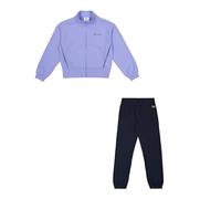 Champion Legacy Girl - Full Zip Sweatsuit Elastic Cuff, Traje de baño Niñas, Purple (VS097),