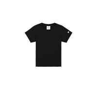 Champion Legacy Girl - Graphic Crewneck T-Shirt, Camiseta Niñas, Black (KK001),