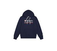 Champion Legacy-Graphic Hoodie Sudadera con Capucha, Azul (Bs501), S para Hombre