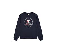 Champion Legacy Graphic Shop Authentic (220246) - Soft Compact Powerblend Fleece Crewneck Sudadera, Azul Marino, S Hombre FW24, Azul Marino, S