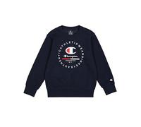 Champion Legacy Graphic Shop B (306838) -Ultra-Light Soft Compact Powerblend Fleece Crewneck Sudadera Deporte Mujer, Azul (BS501), 5-6 años para Niños