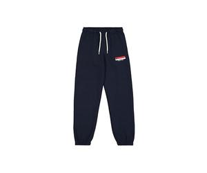 Champion Legacy Graphic Shop B (306841) -Ultra-Light Soft Compact Powerblend Fleece Elastic Cuff Pantalones Deportivos, Azul (BS501), 5-6 años para Niños