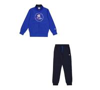 Champion Legacy Graphic Shop B (306844) -Ultra-Light Soft Compact Powerblend Fleece High-Neck Chandal Bebe, Azul (BS008), 9-10 años para Niños