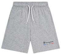 Champion Legacy Graphic Shop B - Light Cotton Jersey Bermudas Pantalones Cortos, Gris Melange, 9-10 Años Niños y Niños SS24, Mezcla de Grises, 9-10 Años