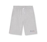 Champion Legacy Graphic Shop B-Light Cotton Jersey Long Bermuda Pantalones Cortos, Mezcla de Grises, 13-14 Años Niños y niños