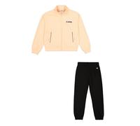 Champion Legacy Graphic Shop G (405047) - Ultra-light Soft Compact Powerblend Terry High-neck, chandal bebe Niñas, Pesca/Nero (EAC/NBK),