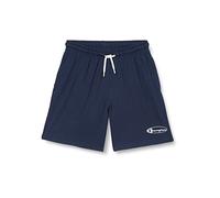 Champion Legacy Graphic Shop Small Logo Pantalones Cortos, Azul Marino, 3-4 Años Niños y Adolescentes