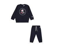 Champion Legacy Graphic Shop TD (306847) -Ultra-Light Soft Compact Powerblend Fleece Crewneck Traje, Azul (BS501), 12 Meses para Bebés
