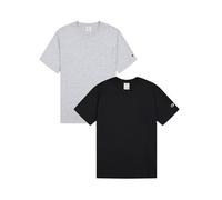 Champion Legacy-Icons 2 Pack Crewneck T-Shirt Camiseta, Gris (Em021), XL (Pack de 2) para Hombre