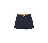 Champion Legacy Icons Beachshorts B-Crinkle Taslon Small Script Logo Bañador para Hombre, Azul Marino, 7-8 Years para Niños