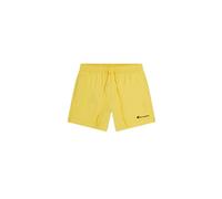 Champion Legacy Icons Beachshorts - Crinkle Taslon Small Script Logo Disfraz de Pantalón Corto, Amarillo, XL Hombre SS24, Amarillo, XL