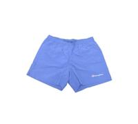 Champion Legacy Icons Beachshorts - Crinkle Taslon Small Script Logo Disfraz de pantalón Corto, Azul Vaquero, M Hombre SS24, Azul Vaquero., M