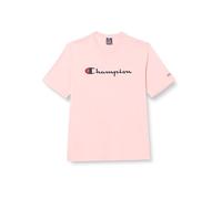 Champion Legacy Icons-S/S Crewneck Camiseta, Rosa Confeti, M Hombres