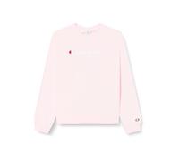 Champion Legacy Icons G-Ultralight Spring Terry Crewneck Sudadera, Rosa Confeti, 9-10 Años Niñas y niñas