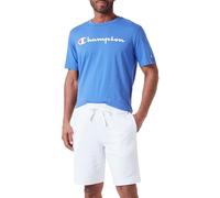 Champion Legacy Icons Tonal Pants-C-Logo Spring Terry Bermudas Pantalones Cortos, Color Blanco, M para Hombre