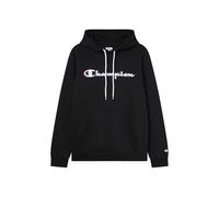 Champion Legacy Man-Big Logo Hoodie Sudadera con Capucha, Negro (Kk001), XL para Hombre