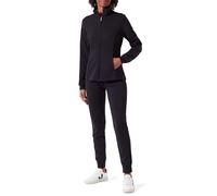 Champion Legacy Minimalist Resort W - Light Powerblend Terry Full-Zip Chándal Deportivo, Negro, M para Mujer