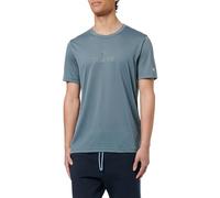 Champion Legacy Modern Basket At The Gym-Micromesh S/S Crewneck Camiseta, Gris Pastel, L Hombres
