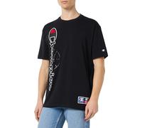 Champion Legacy Modern Basket-Graphic S/S Crewneck Camiseta, Negro, M Hombres