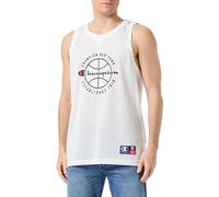 Champion Legacy Modern Basket-S/L Tank Camiseta de Tirantes Anchos, Gris Luminoso (ral 7035), Hombres