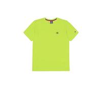 Champion Legacy Modern Sport (220382) -Train Micro Mesh C-Logo SS Crewneck Camiseta, Amarillo (YS027), L para Hombre
