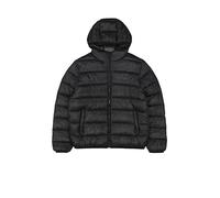 Champion Legacy Outdoor (220342) -WR Light Nylon Cirè 35gr Tonal Script Logo Hooded Chaqueta, Negro (KK001), L para Hombre