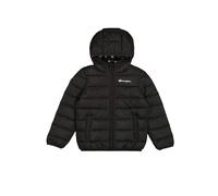 Champion Legacy Outdoor B (306868) - Chaqueta con capucha WR Light Cirè 40gr Small Script Logo, Negro (NBK), 11-12 años (L) Unisex - Niños FW24