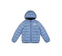 Champion Legacy Outdoor B (306870) -WR Light Cirè 40gr Reversible Hooded Chaqueta, Azul (BS501), 13-14 años para Niños