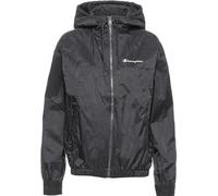 Champion Legacy Outdoor-Coated Nylon Hooded Chaqueta, Negro, S para Mujer
