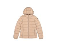 Champion Legacy Outdoor W (117568) - WR Light Nylon Cirè 35gr C-Logo Hooded Chaqueta acolchada, arena (WTP), S Mujer FW24, Arena (WTP), S