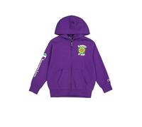 Champion Legacy Play with Graphics B (306910) - Ultra-Light Soft Compact Polyfleece Full-Zip Hooded Sudadera con Capucha Niños (Pack de 1)