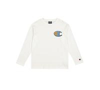 Champion Legacy Play with Graphics B (306912) - LS Crewneck Camiseta de Manga Larga, Marshmallow (STR), 13-14 Años (XL) Niño FW24, Malvavisco, 13-14 Años