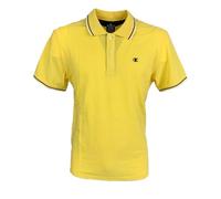 Champion Legacy Polo Gallery Light Cotton Piqué C-Logo Camisa, Amarillo, M Hombres