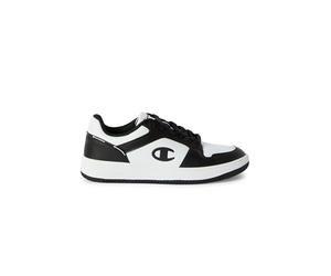 Champion Legacy-RD18 2.0 Low, Zapatillas Deportivas Hombre, Negro Rojo Kk019, 40 EU