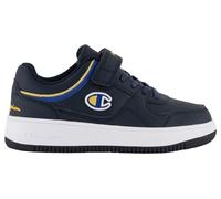 Champion Legacy RD18 Low B PS Caña Baja Niños Zapatos Azul Marino Amarillo Bs506 27.5 EU