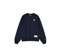 Champion Legacy Retro Sport (220325) - Soft Compact Poly Fleece Back Logo Crewneck Sudadera, Azul Marino (NNY), M Hombre FW24, Azul Marino NNY, M
