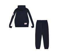 Champion Legacy Retro Sport (220412) -Soft Compact Powerblend Fleece Hooded Chándal Deportivo, Azul (BS501), S para Hombre