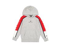 Champion Legacy Retro Sport B (306856) -Ultralight Soft Compact Fleece Taped Sudadera con Capucha, Gris (EM021), 15-16 años para Niños