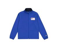 Champion Legacy Retro Sport B (306864) - Sudadera de cuello alto con cremallera completa y micropolar de secado rápido, Azul profundo/Azul marino (BAI/NNY), 9-10 años (M) Niños FW24