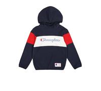 Champion Legacy Retro Sport B (306865) - Sudadera con capucha Filament Polar Fleece (240gr), Azul marino/Blanco (NNY/WHT/CRD), 7-8 años (S) Niños FW24