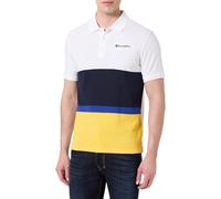 Champion Legacy Retro Sport Polo-Color Block S/S Camisa Hombre